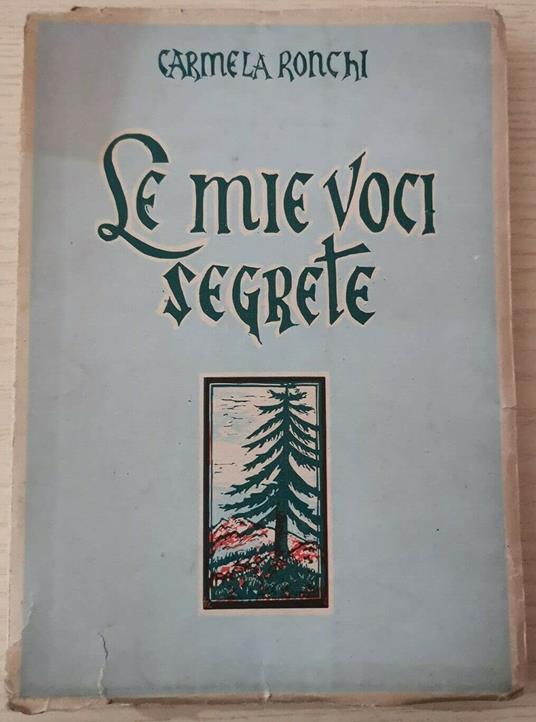 Le mie voci segrete - copertina