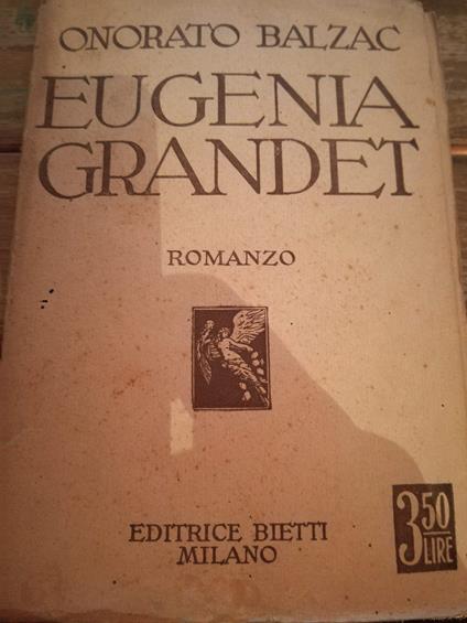 Eugenia Grandet - copertina