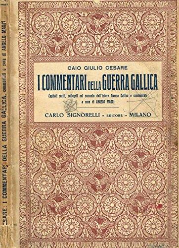 I Commentari Della Guerra Gallica - copertina
