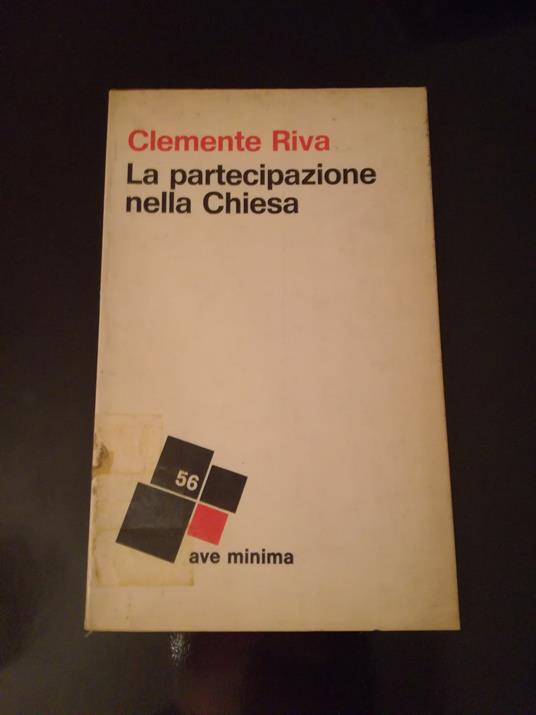 La partecipazione nella chiesa - copertina