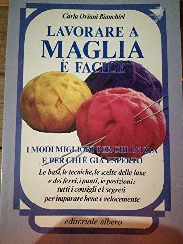 Lavorare a maglia è facile - copertina