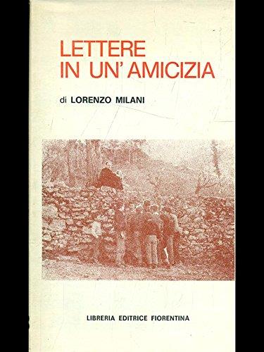 Lettere in un'amicizia - copertina