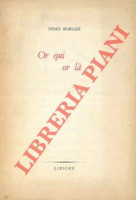 Or qui or là - copertina