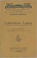 Verdaro G. - LETTERATURA LATINA