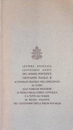 Lettera enciclica Centesimus Annus