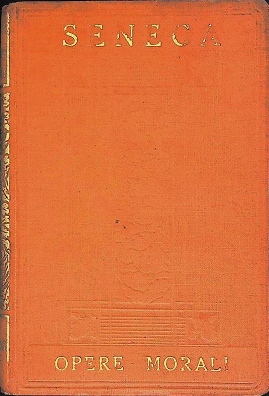 Seneca. Opere morali - copertina