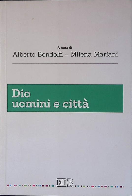 Dio, uomini e città - copertina