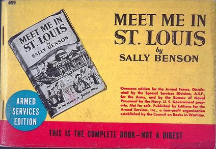 Meet me in St. Louis - copertina