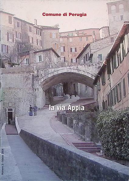 La via Appia - copertina
