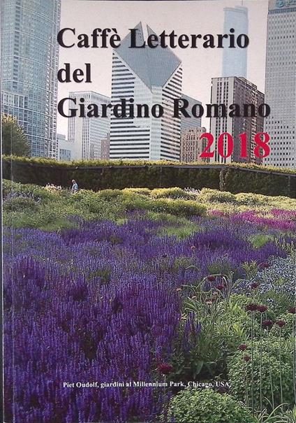 Caffè letterario del giardino Romano. 2018 - copertina