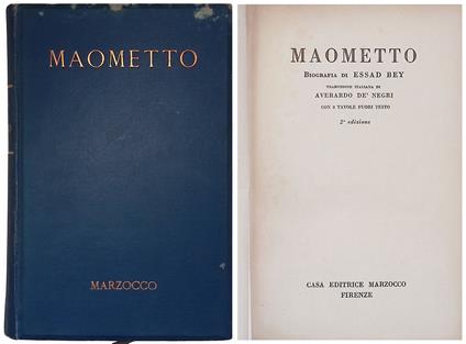 Maometto - Bey Essad - copertina
