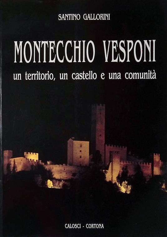 Montecchio Vesponi. Un territorio, un castello e una comunità - Santino Gallorini - copertina