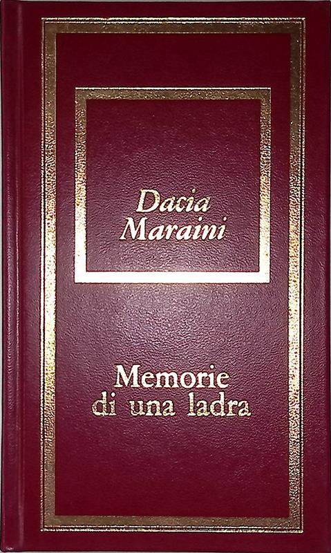 Memorie di una ladra - copertina