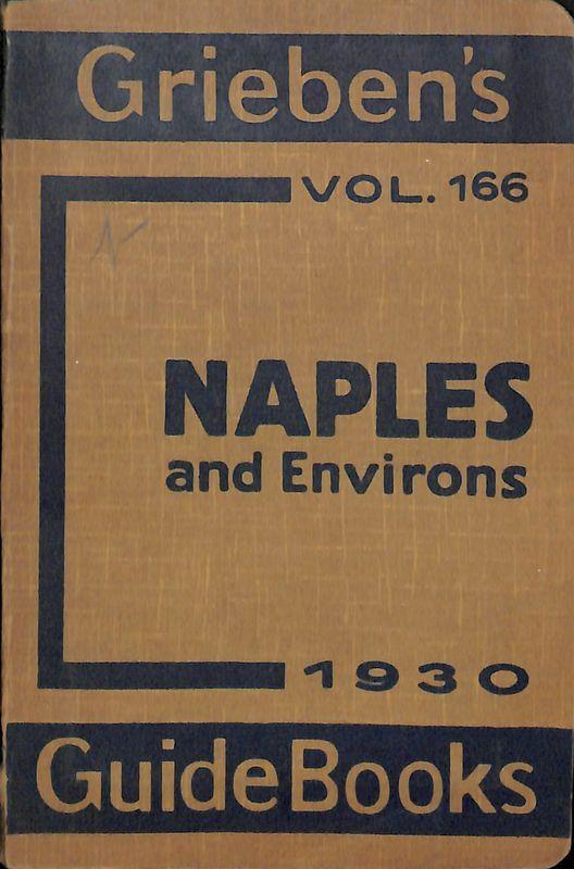 Grieben's Guide Books Vol. 166. Naples and Environs - copertina