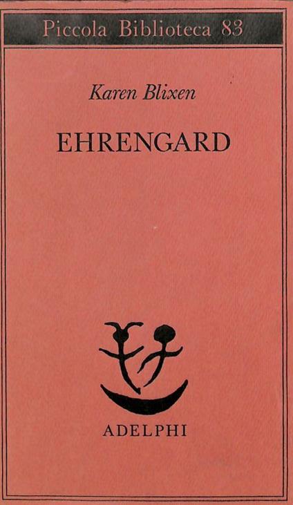 Ehrengard - Karen Blixen - copertina