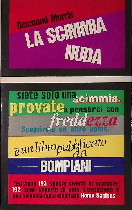 La scimmia nuda - Desmond Morris - copertina