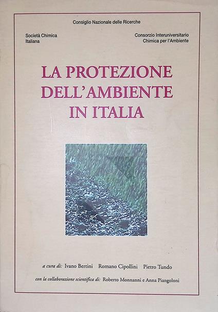 La protezione dell'ambiente in Italia - copertina