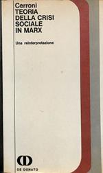 Teoria della crisi sociale in Marx