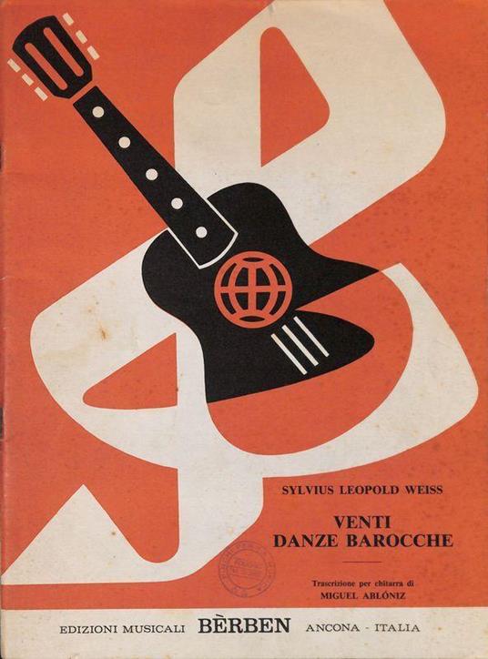 Venti danze barocche - copertina