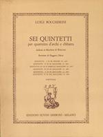Sei quintetti per quartetto d'archi e chitarra dedicati al Marchese di Benavent. Quintetto V in re maggiore (g. 449)