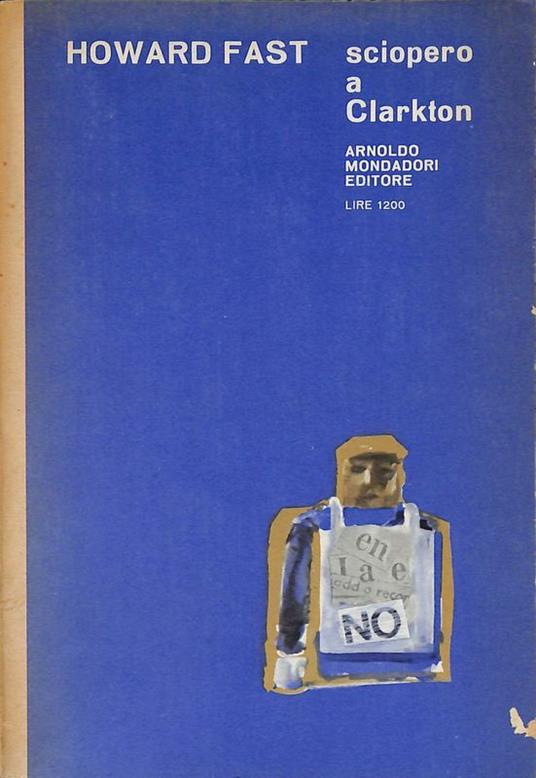 Sciopero a Clarkton - Howard Fast - copertina