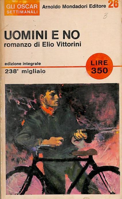 Uomini e no - Elio Vittorini - copertina