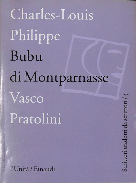 Bubu di Montparnasse - Charles-Louis Philippe - copertina