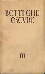 Botteghe oscure. Quaderno III