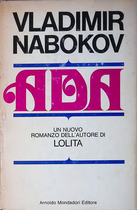 Ada o dell'ardore. Cronaca familiare - Vladimir Nabokov - copertina
