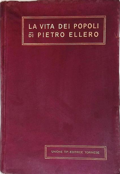 La vita dei popoli - copertina