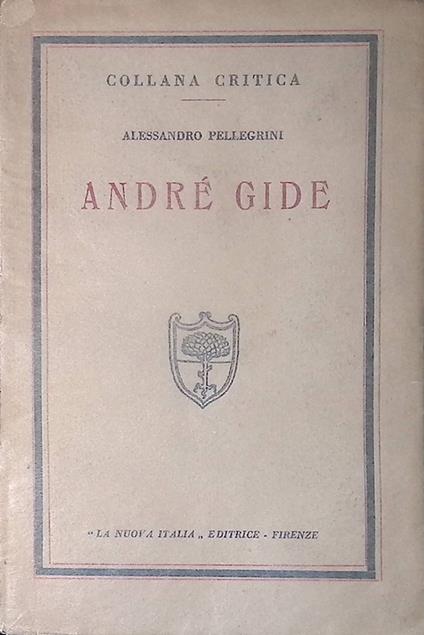 Andrè Gide - Alessandro Pellegrini - copertina