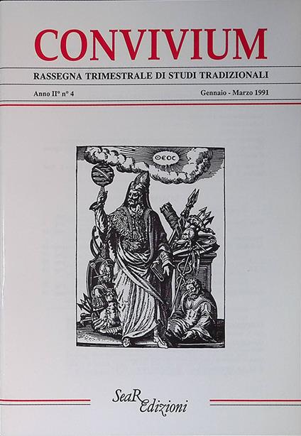 Convivium. Anno II, n.4, gennaio-marzo 1991 - copertina