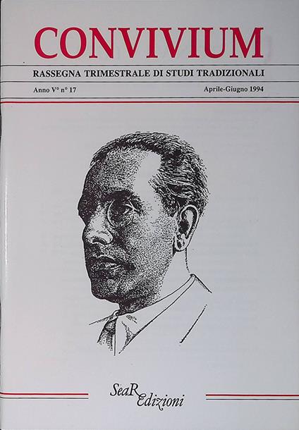 Convivium. Anno V, n.17, aprile-giugno 1994 - copertina