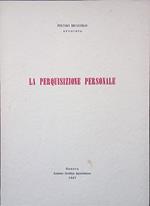 La perquisizione personale e il caso di Coletta Agata