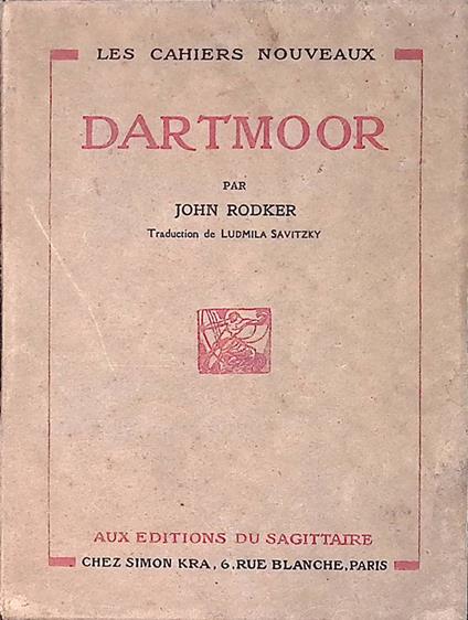Dartmoor - copertina