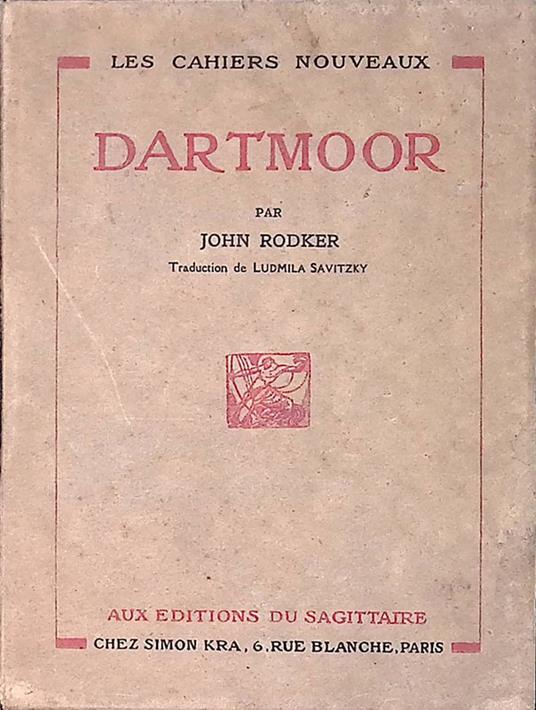 Dartmoor - copertina