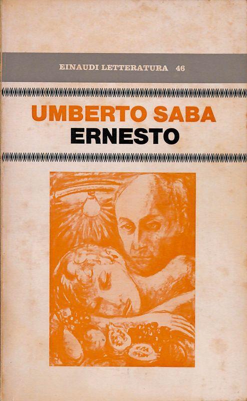 Ernesto - Umberto Saba - copertina
