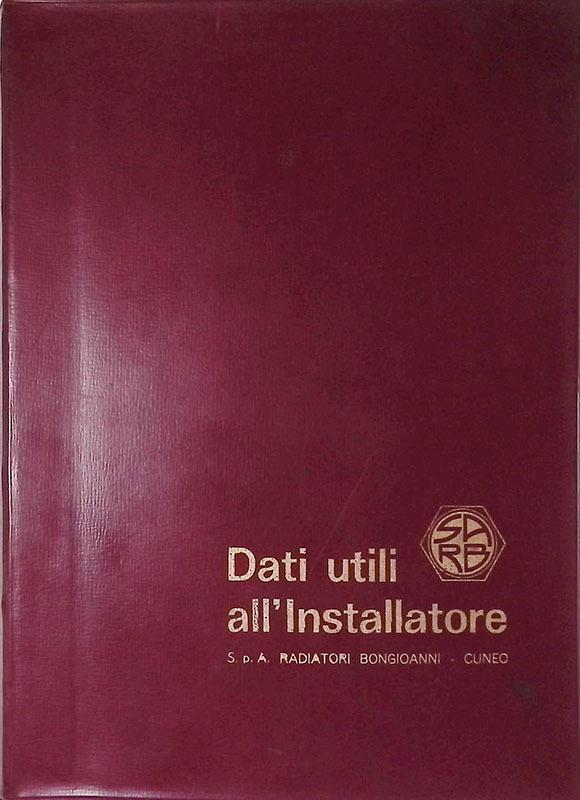 Dati utili all'istallatore