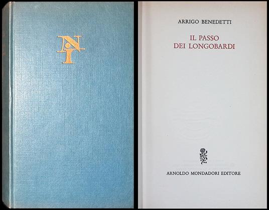 Il passo dei Longobardi - Arrigo Benedetti - copertina