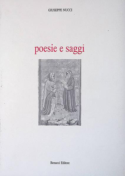 Poesie e saggi - copertina