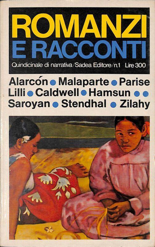 Romanzi e racconti. Volume 1 - copertina