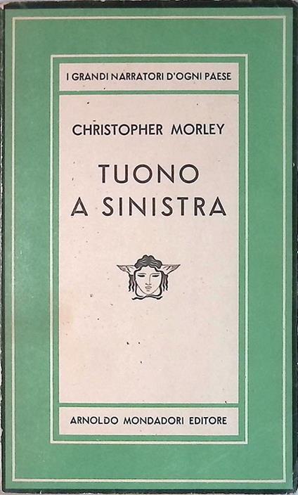 Tuono a sinistra - Christopher Morley - copertina