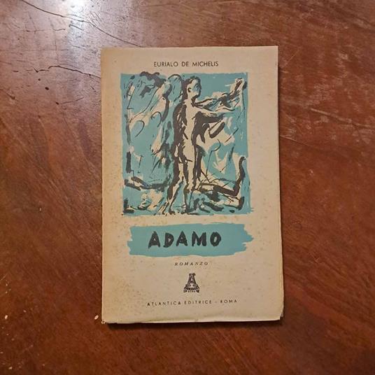 Adamo - Eurialo De Michelis - copertina