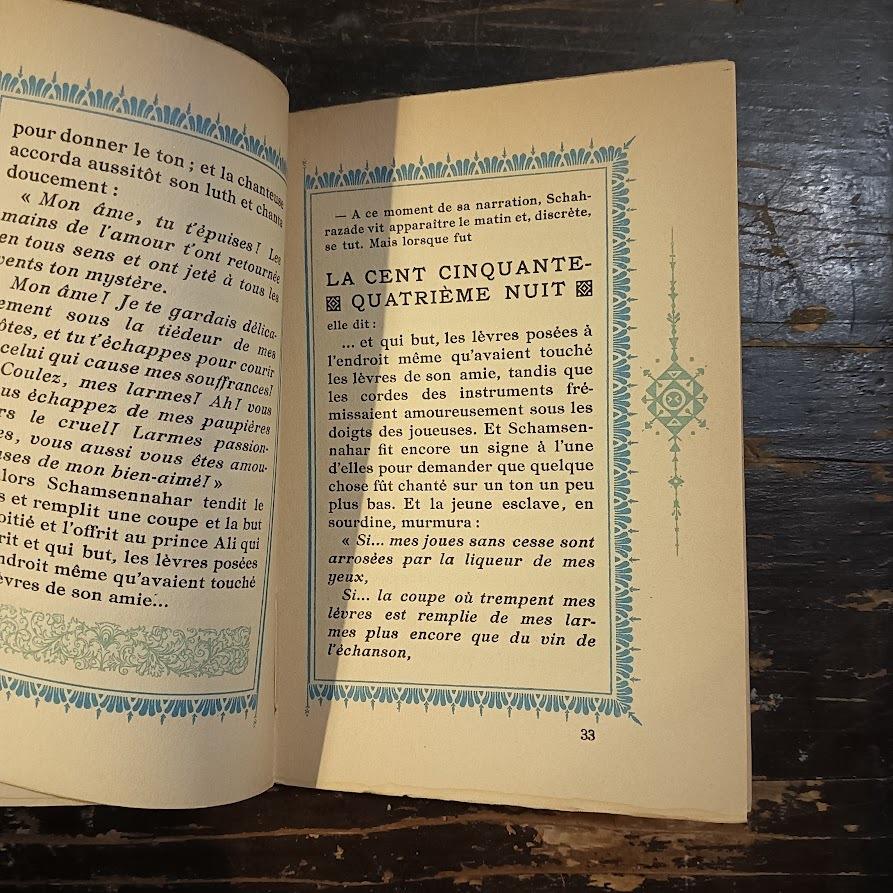 Histoire D'Ali Ben- Bekar et de laBella Schamsennhar