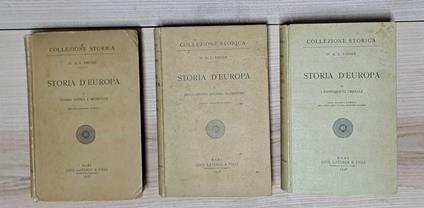 Storia d'Europa - Herbert A. Fisher - copertina