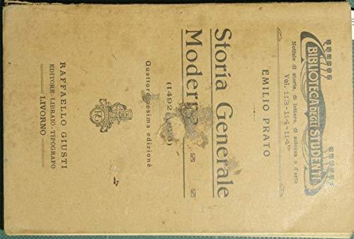 Storia generale moderna (1492 - 1920)