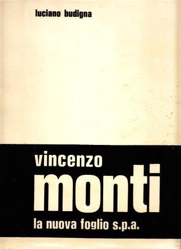 Vincenzo Monti - Luciano Budigna - copertina