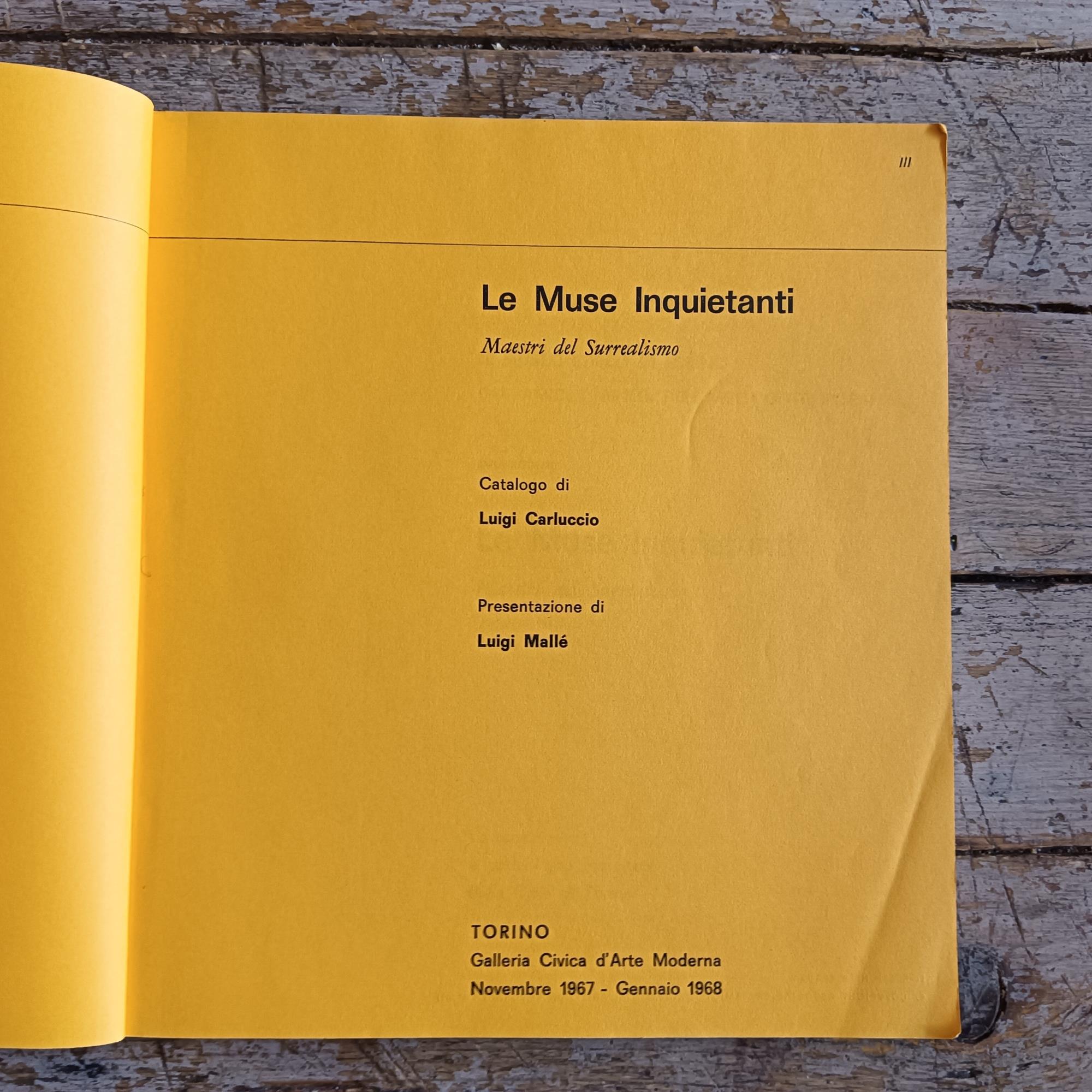 Le Muse Inquietanti. Maestri del Surrealismo