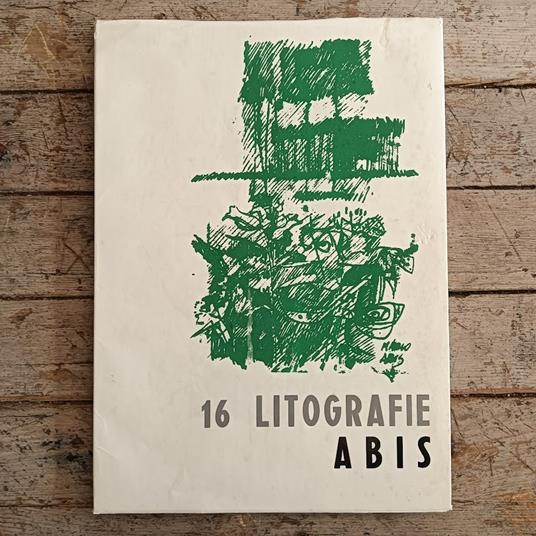 16 litografie di Abis - Umbro Apollonio - copertina
