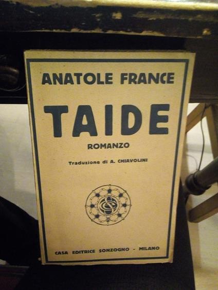 Taide - Anatole France - copertina